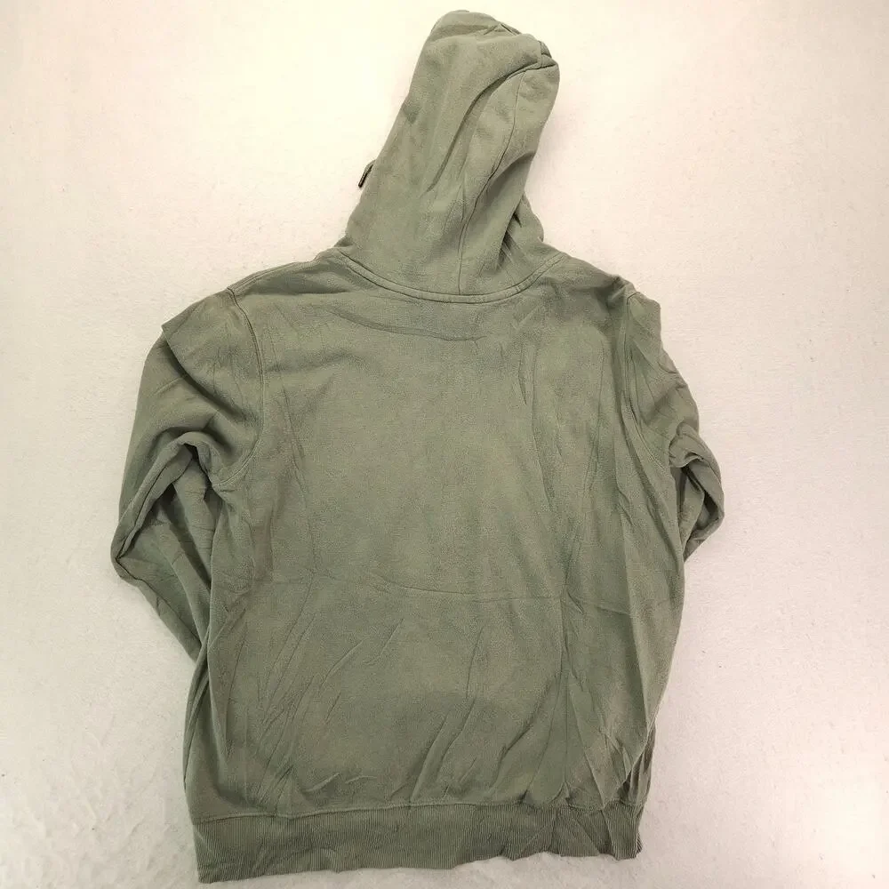 The North Face Pullover Long Sleeve Outdoor Hoodie Mens Size M Olive Green
